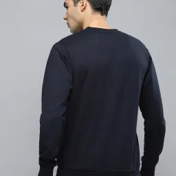 Cloak & Decker by Monte Carlo Navy Blue Regular Fit Sweatshirt image 2