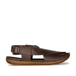 Bata Men's Marvin Brown Back Strap Sandals image 2