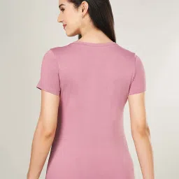 Honey by Pantaloons Purple Cotton Printed T-Shirt image 2
