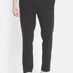 Octave Black Regular Fit Trackpants-picture-21