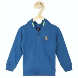 Allen Solly Junior Blue Cotton Regular Fit Full Sleeves Sweatshirt-picture-30