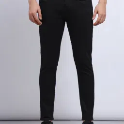 Lee Eric Black Skinny Fit Low Rise Jeans-image-2