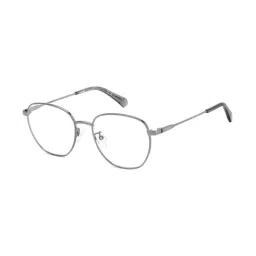 Polaroid Grey Geometric Eye Frames for Men-image-56