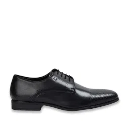 Code by Lifestyle Men's Black Derby Shoes image 2