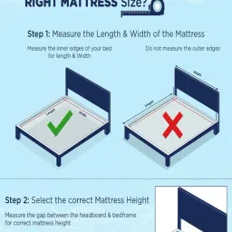 The Sleep Company SmartGrid Single Size Bed Luxe Mattress - 8 inches image 2