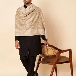 Zamour Men Woven Design Stole image 4