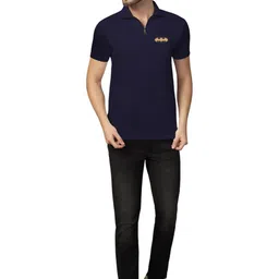 Blisstone Men Batman Printed Polo Collar T-shirt image 5