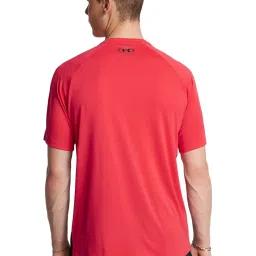 Under Armour Red Regular Fit Sports T-Shirt image 2