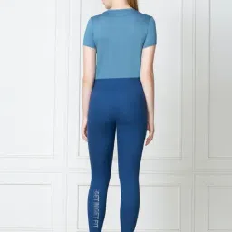 Van Heusen Blue Mid Rise Tights image 2