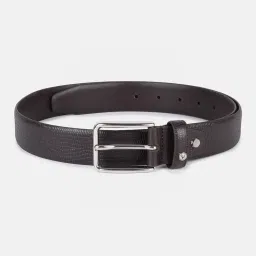 Allen Solly Brown Leather Waist Belt for Men image 2