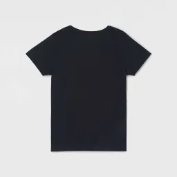 Fame Forever by Lifestyle Kids Navy Cotton Printed T-Shirt image 2