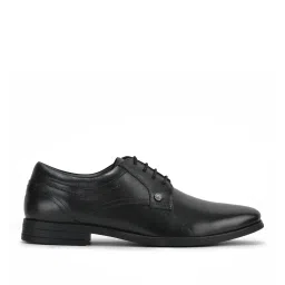 Woodland Men's Black Derby Shoes image 2