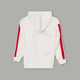 Fame Forever by Lifestyle Kids Off-White & Red Embroidered Full Sleeves Sweater image 2