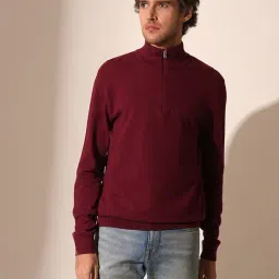 Selected Homme Red Cotton Regular Fit Pullover-picture-8