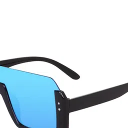 DEXENT COLLECTION Unisex Oversized Sunglasses with UV Protected Lens Sahil Khan Blue image 3