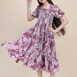 PTVIZE Girls Polyester Fit and Flare Dress-picture-58