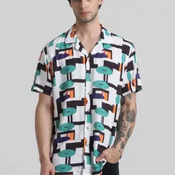 Jack & Jones Multicolor Regular Fit Printed Shirt image 2