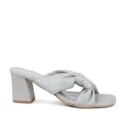 Inc.5 Women's Grey Cross Strap Sandals image 1