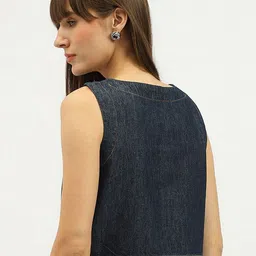 United Colors of Benetton Women Round Neck Pure Cotton Top image 2
