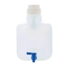 Abdos 20 L Capacity and 525 mm Height White PP Carboy With Stopcock, P11521-image-68