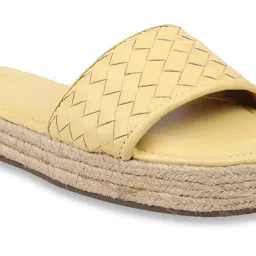 Inc.5 Women's Yellow Casual Sandals image 4