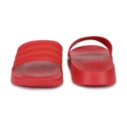 Adidas Men's ICONIC RUNNER SLIDE Unisex Scarlet Red Slides image 5