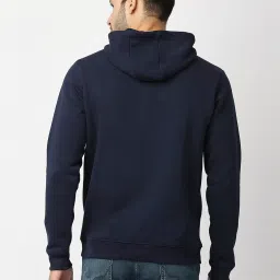 Pepe Jeans Navy Regular Fit Hooded Sweatshirt image 2