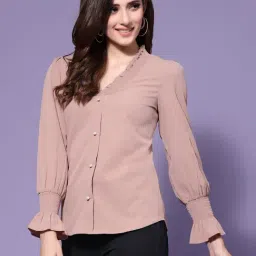 KASSUALLY Pink Relaxed Fit Top-picture-15