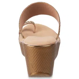 Metro Women's Golden Toe Ring Wedges image 5