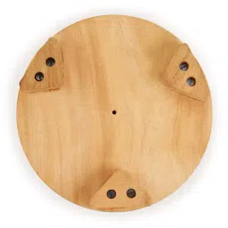 HAZEL Wooden Roti Polpat Chakla Chapati Maker Rolling Sagwan Board, 25 cm image 5