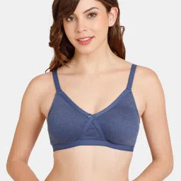 Rosaline by Zivame Blue Non-Wired T-Shirt Bra image 1