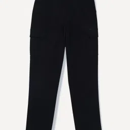 Gini & Jony Kids Black Regular Fit Trousers image 1