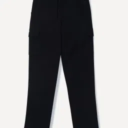 Gini & Jony Kids Black Regular Fit Trousers image 2