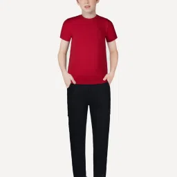 Gini & Jony Kids Black Regular Fit Trousers image 3