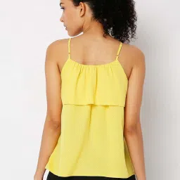 Vero Moda Yellow Sleeveless Top image 2