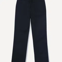Gini & Jony Kids Black Cotton Regular Fit Trousers image 2