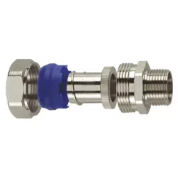 Flexicon Straight Conduit Fitting 16mm Nominal Size M16 Nickel Plated Brass IP65 Rating, FSU16-M16-C (Pack of 10 Pcs)-picture-20