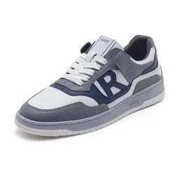 RARE RABBIT Men Colourblocked Suede Sneakers-picture-46