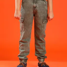 Tales & Stories Solid Joggers - Olive Green-picture-17