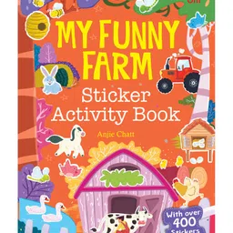 My Funny Farm Sticker Activity Book, English-image-60