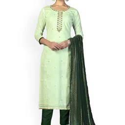 Maroosh Ethnic Motifs Embellished Unstitched Dress Material-picture-26