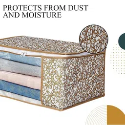 AMAK INC Beige Fabric Multi-Utility Wardrobe Organisers image 5