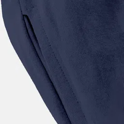 Kiddopanti Solid Pajama With Single Pocket - Navy Blue image 4