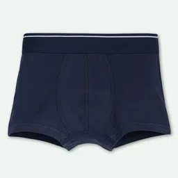 Ariel Pack Of 3 Cotton Blend Solid Trunks - Multi Colour image 5