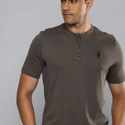 Skechers Goknit Pique Henley Collar Sports T-shirt-picture-35