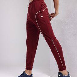 HRX by Hrithik Roshan Men Mid-Rise Rapid-Dry Training Joggers with Contrast Piping-picture-38
