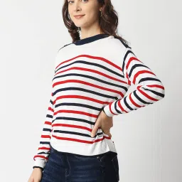 Pepe Jeans Multicolor Striped Sweater image 3