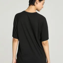 Puma Black Printed Sports T-Shirt image 2