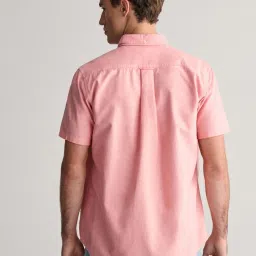 GANT Solid Button Down Regular Fit Shirt image 2