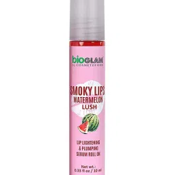 Cosmetofood Bioglam Smoky Watermelon Lush Lip Lighten and Plump Serum Roll On For Plump Lip - 10 ml image 1